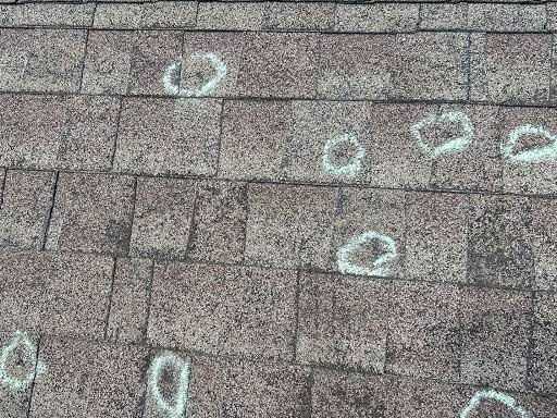 Midwest hail damage hail strike density count - free inspection scheduling